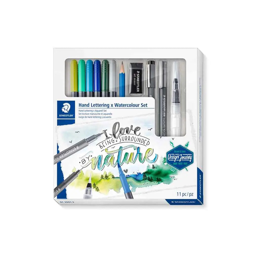 Staedtler Hand Lettering and Watercolour Set Staedtler